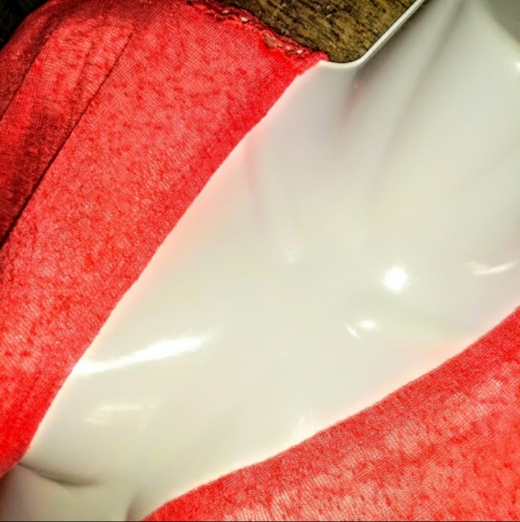 It's Shrug Size L Knit Crochet Back Drop Hem NWOT - Picture 10 of 12